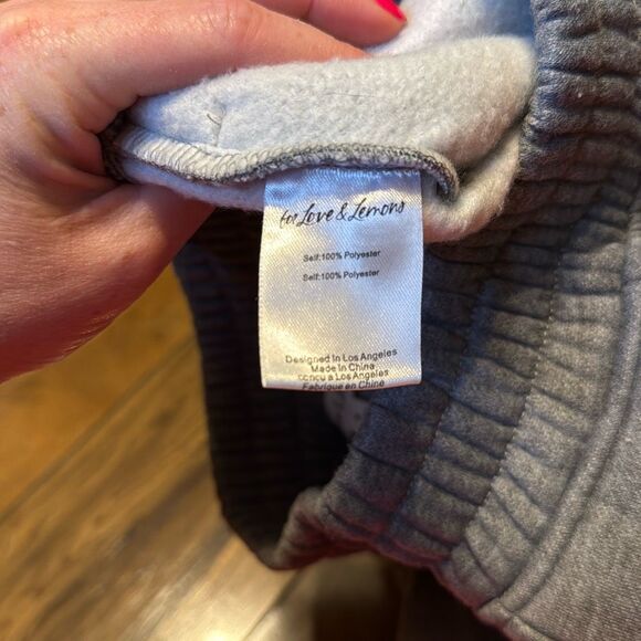 For Love & Lemons Julie Sweatpants Size S - Picture 7 of 7